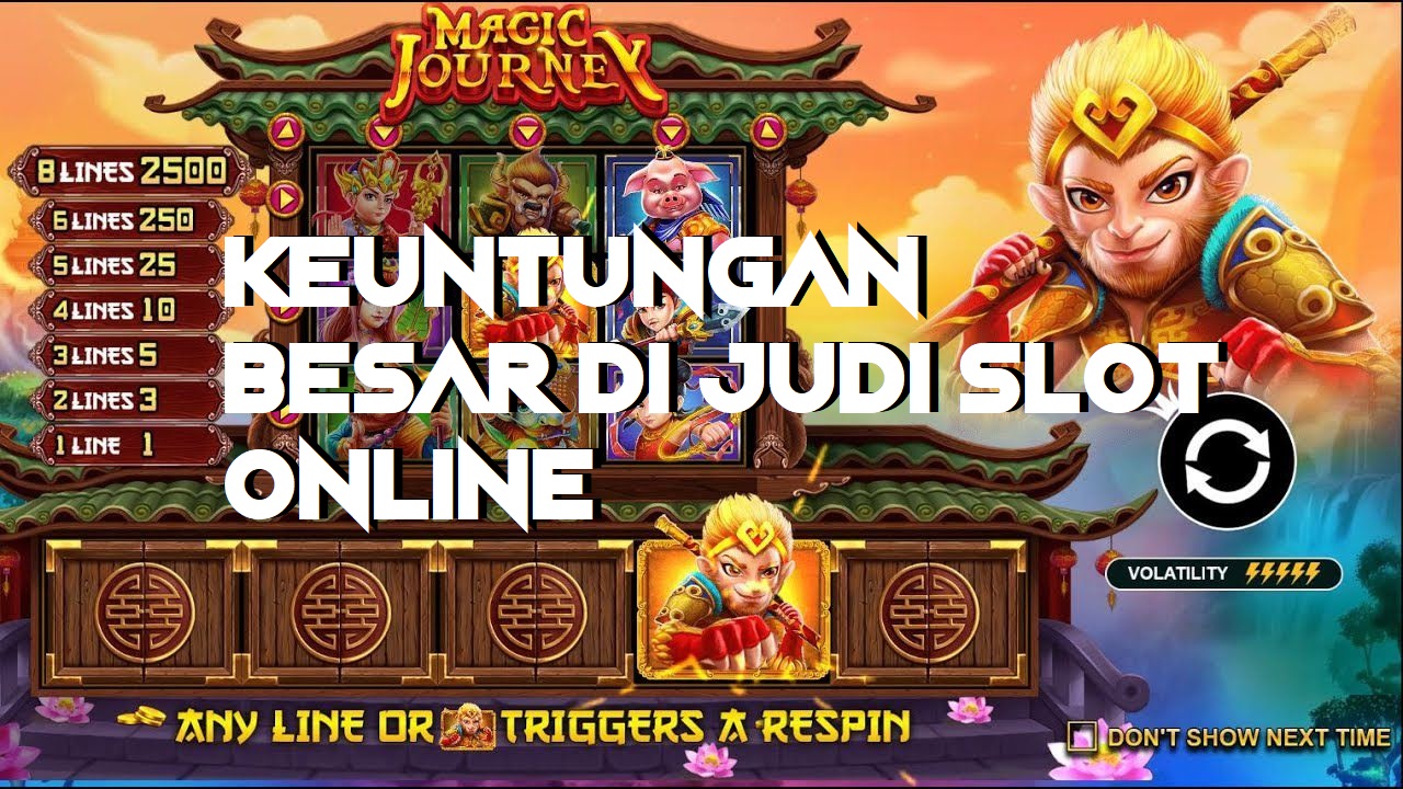 Keuntungan Besar Di Judi Slot Online